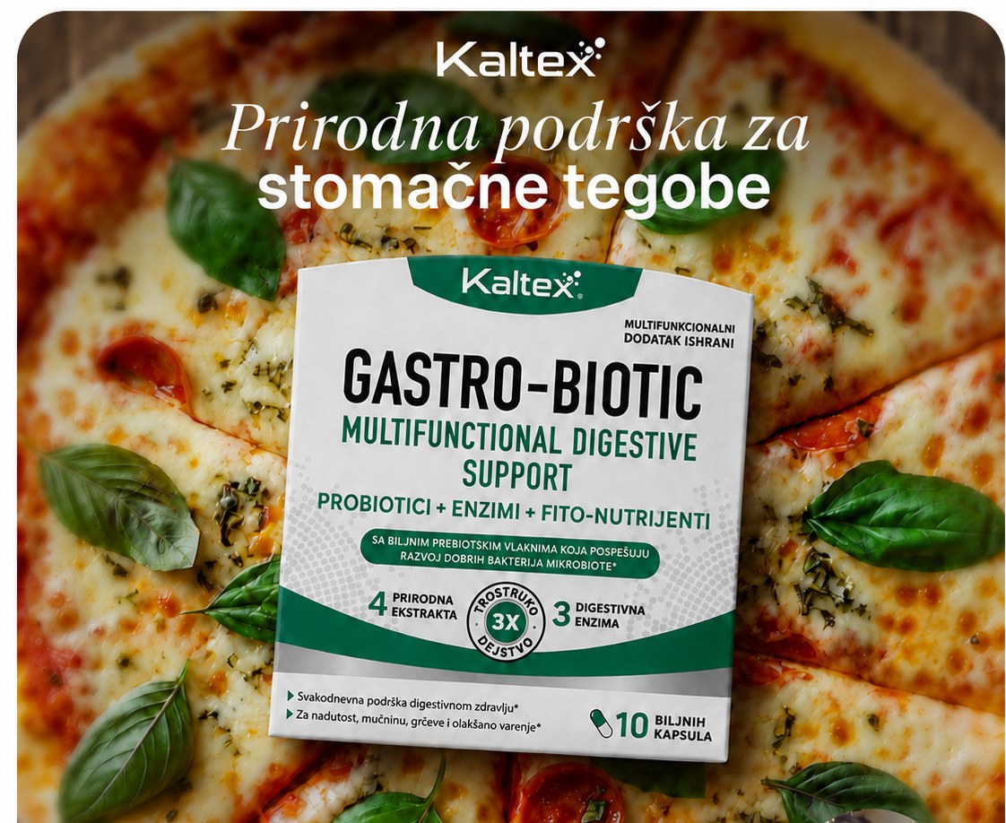 Kaltex Gastro-Biotic — prirodna podrška za stomačne tegobe